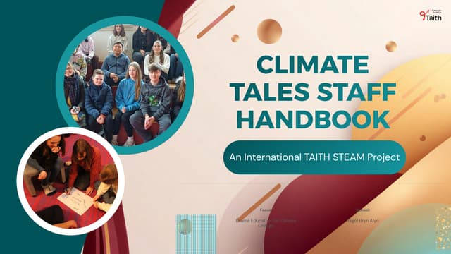 Climate Tales Handbook in English cover