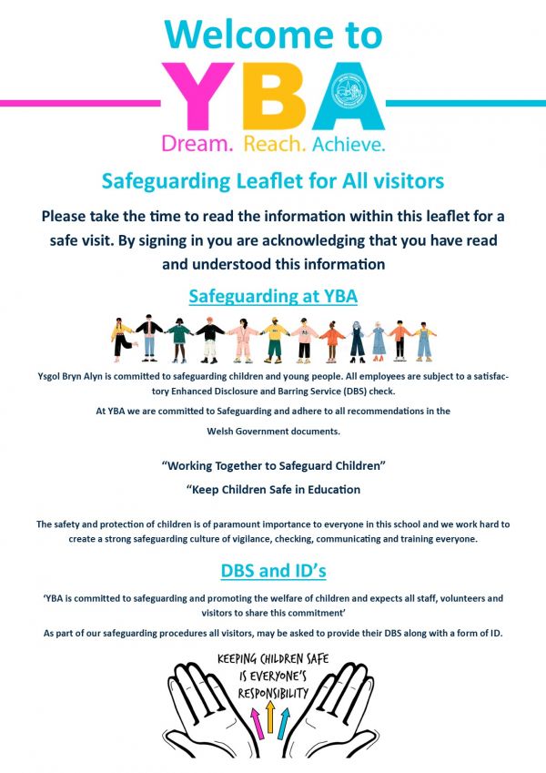 Safeguarding Leaflet for visitors 1