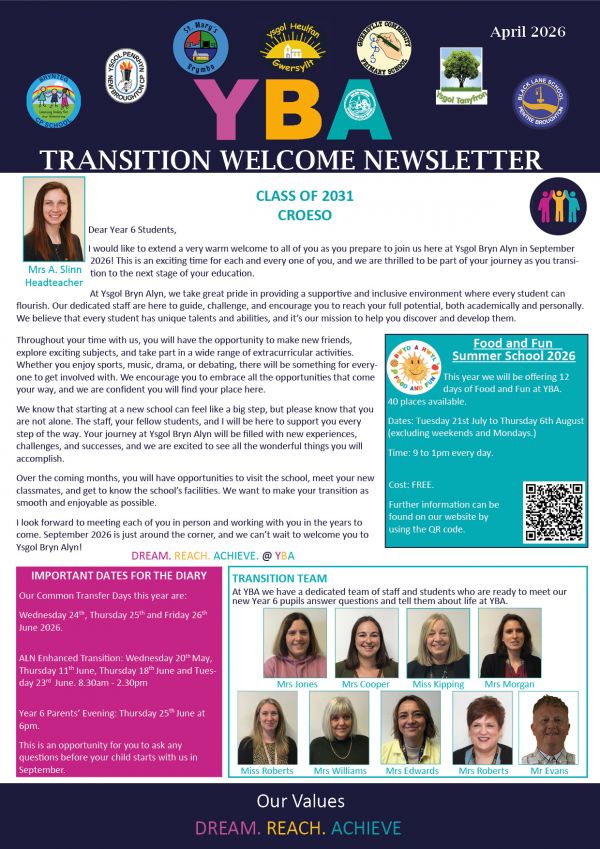 Transition Newsletter 2026 page 1